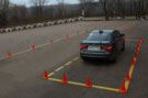Обучение вождению в автошколе Мотор - отработка парковки на легковом автомобиле
